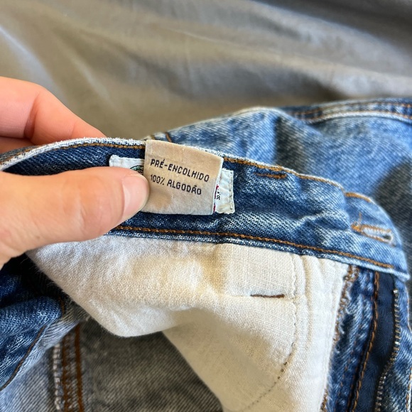 GUCCI Vintage 80’s GG Interlocking Denim Jeans Rare Logo Sz 29/30 - Picture 8 of 13